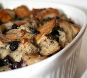 Recipe | Blueberry Breakfast Casserole | Bruegger's Bagels