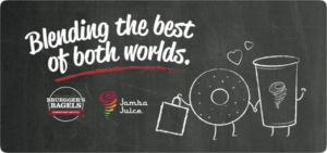 Bruegger's and Jamba Juice Partnership