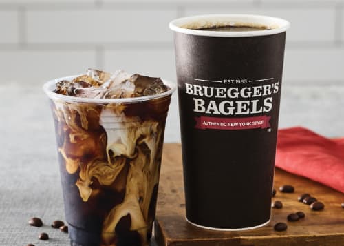Bruegger's Delicious Coffee, Hot or Iced
