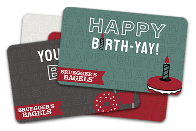 Bruegger's Gift Cards - Assorted