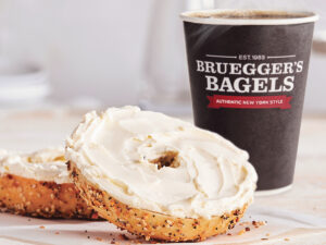 Brueggers Free Coffee and Bagel Image