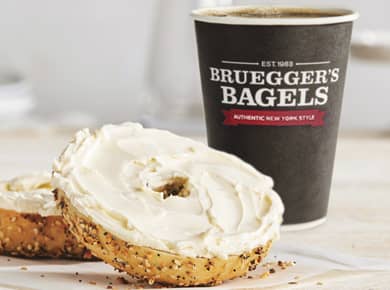 Brueggers Bagels Hot Iced Coffee Web Deal