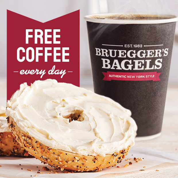 Brueggers Bagels Hot Iced Coffee Web Deal