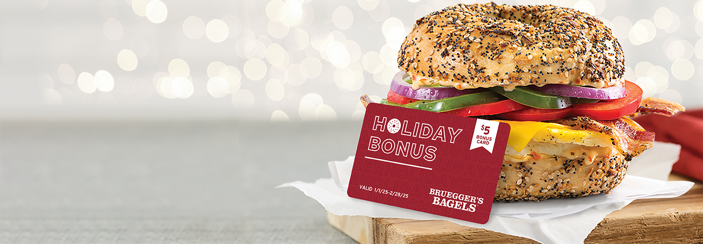 Brueggers Bagels Hero Holiday Deals Image