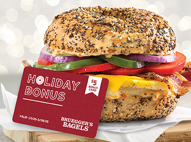 Brueggers Bagels Hero Holiday Deals Image